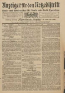 Anzeiger f&uuml;r den Netzedistrikt Kreis- und Wochenblatt f&uuml;r Kreis und Stadt Czarnikau 1910.11.29 Jg.58 Nr142