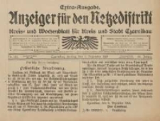 Anzeiger f&uuml;r den Netzedistrikt Kreis- und Wochenblatt f&uuml;r Kreis und Stadt Czarnikau 1910.12.09 Jg.58 Nr147