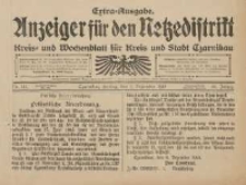 Anzeiger für den Netzedistrikt Kreis- und Wochenblatt für Kreis und Stadt Czarnikau 1910.12.09 Jg.58 Nr147