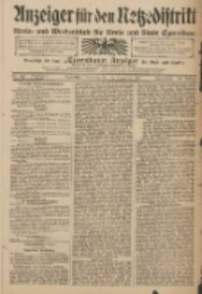 Anzeiger für den Netzedistrikt Kreis- und Wochenblatt für Kreis und Stadt Czarnikau 1910.12.13 Jg.58 Nr148