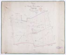 Charte von dem zur Herrschaft Kurnik gehoerigen Gute Januszewo Schrodaer Kreisses. Vermessen und angefertigt im Jahre [...] 1825 durch Kuhn copirt im [...] 1827 durch Ziehlke.