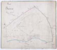 Charte von Prusinowo Schrimmer Kreises Vermessen im Jahre 1823 durch Kuhn copirt nach der Separation im Maerz 1827 durch Ziehlke [...].