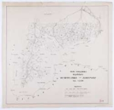 Mapa poglądowa wydziału Kościelisko - Zakopane.