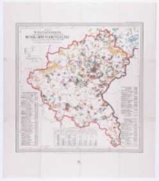 Mapa W[ielkiego] Ks[ięstwa] Poznańskiego z oznaczeniem - prócz 146 miast - 655 wiejskich posiadłości Pruskiej Komisji Kolonizacyjnej nabytych przez nią w 20 l[atach] - tj. od założenia 1886 r. po koniec 1906 r. , Sporządził i wydał Zygmunt Światopełk Słupski.