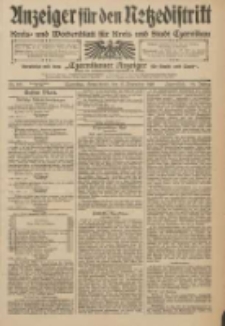 Anzeiger f&uuml;r den Netzedistrikt Kreis- und Wochenblatt f&uuml;r Kreis und Stadt Czarnikau 1910.12.17 Jg.58 Nr150