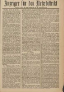 Anzeiger f&uuml;r den Netzedistrikt Kreis- und Wochenblatt f&uuml;r Kreis und Stadt Czarnikau 1910.12.17 Jg.58 Nr150