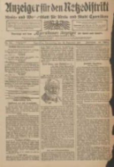 Anzeiger f&uuml;r den Netzedistrikt Kreis- und Wochenblatt f&uuml;r Kreis und Stadt Czarnikau 1910.12.29 Jg.58 Nr154