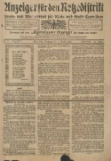 Anzeiger f&uuml;r den Netzedistrikt Kreis- und Wochenblatt f&uuml;r Kreis und Stadt Czarnikau 1911.01.01 Jg.59 Nr1