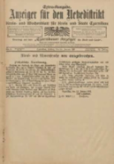 Anzeiger f&uuml;r den Netzedistrikt Kreis- und Wochenblatt f&uuml;r Kreis und Stadt Czarnikau 1911.01.15 Jg.59 Nr8