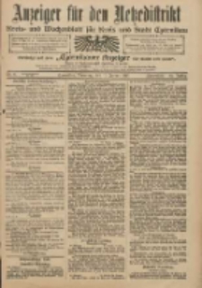 Anzeiger für den Netzedistrikt Kreis- und Wochenblatt für Kreis und Stadt Czarnikau 1911.01.17 Jg.59 Nr8
