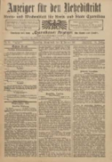 Anzeiger für den Netzedistrikt Kreis- und Wochenblatt für Kreis und Stadt Czarnikau 1911.01.21 Jg.59 Nr10