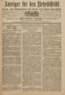 Anzeiger f&uuml;r den Netzedistrikt Kreis- und Wochenblatt f&uuml;r Kreis und Stadt Czarnikau 1911.02.11 Jg.59 Nr19