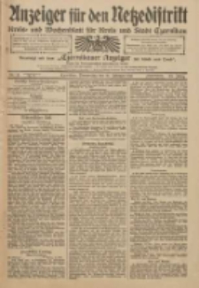 Anzeiger für den Netzedistrikt Kreis- und Wochenblatt für Kreis und Stadt Czarnikau 1911.02.16 Jg.59 Nr21
