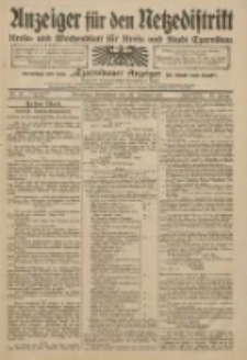 Anzeiger f&uuml;r den Netzedistrikt Kreis- und Wochenblatt f&uuml;r Kreis und Stadt Czarnikau 1911.02.25 Jg.59 Nr25