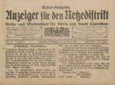 Anzeiger für den Netzedistrikt Kreis- und Wochenblatt für Kreis und Stadt Czarnikau 1911.03.08 Jg.59 Nr29