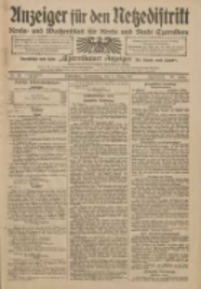 Anzeiger für den Netzedistrikt Kreis- und Wochenblatt für Kreis und Stadt Czarnikau 1911.03.09 Jg.59 Nr30