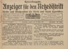 Anzeiger für den Netzedistrikt Kreis- und Wochenblatt für Kreis und Stadt Czarnikau 1911.03.10 Jg.59 Nr31