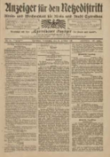 Anzeiger f&uuml;r den Netzedistrikt Kreis- und Wochenblatt f&uuml;r Kreis und Stadt Czarnikau 1911.02.23 Jg.59 Nr24