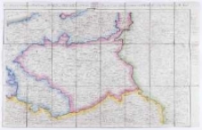 Neue militarische Situations- und Post-Carte von Polen und preussen von I. E. Knittel.