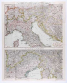 Flemings Karte des italienisch-österreichischen Kriegschauplatzes. Nord- und Mittel-Italien.