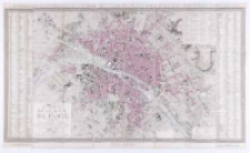 Plan de la volle de Paris divisé en 12 arrodissemens et 48 quartiers. Dressé par Girard. Gravé par Vicq.