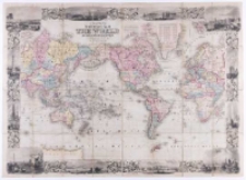 Colton's new illustrated map of the world on Mercator's projection , Published by J. H. Colton
