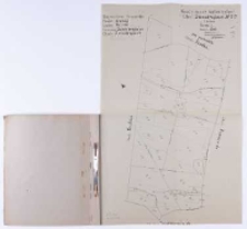 Kopia z mapy katastralnej. Obręb Szczodrzykowo [...]. Sprawdził [...] B. Janicki.