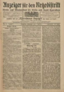Anzeiger für den Netzedistrikt Kreis- und Wochenblatt für Kreis und Stadt Czarnikau 1911.04.01 Jg.59 Nr40