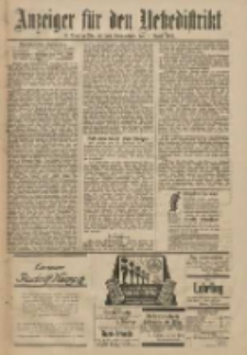 Anzeiger f&uuml;r den Netzedistrikt Kreis- und Wochenblatt f&uuml;r Kreis und Stadt Czarnikau 1911.04.01 Jg.59 Nr40