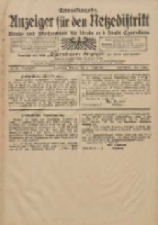 Anzeiger für den Netzedistrikt Kreis- und Wochenblatt für Kreis und Stadt Czarnikau 1911.04.10 Jg.59 Nr44