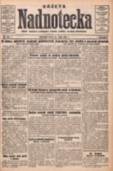 Gazeta Nadnotecka: pismo narodowe poświęcone sprawie polskiej na ziemi nadnoteckiej 1931.05.27 R.11 Nr120