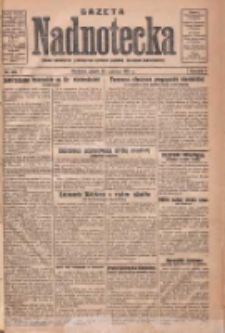 Gazeta Nadnotecka: pismo narodowe poświęcone sprawie polskiej na ziemi nadnoteckiej 1931.06.26 R.11 Nr145