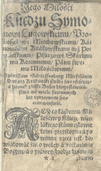 [Nowy Testament to iest Swięta Pana Jezusa Christusa Ewangelia, od Ewangelistow y od innych Apostołow napisana