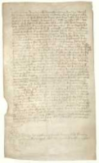 [Jan syn Dominika de Inerchii Onoletti sprzedaje Benevenuto de Richeriis z Pordenone za 40 denarów część posiadłości Brayda w pobliżu Onoletto].