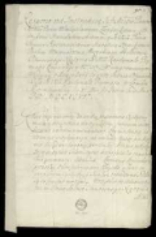Akta i korespondencja z lat 1696-1740