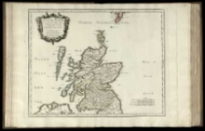 L' Escosse Royaume en ses deux Principales Parties; qui sont Deča, et Dela le Tay, et Chaque Partie