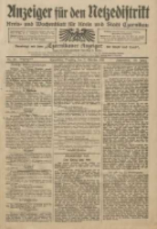 Anzeiger für den Netzedistrikt Kreis- und Wochenblatt für Kreis und Stadt Czarnikau 1911.10.03 Jg.59 Nr119