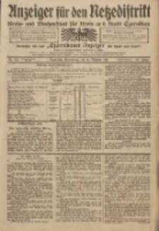 Anzeiger für den Netzedistrikt Kreis- und Wochenblatt für Kreis und Stadt Czarnikau 1911.10.12 Jg.59 Nr123
