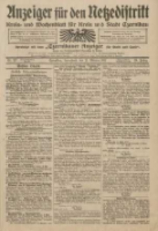 Anzeiger für den Netzedistrikt Kreis- und Wochenblatt für Kreis und Stadt Czarnikau 1911.10.21 Jg.59 Nr127