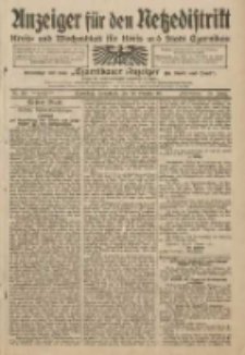 Anzeiger f&uuml;r den Netzedistrikt Kreis- und Wochenblatt f&uuml;r Kreis und Stadt Czarnikau 1911.10.28 Jg.59 Nr130