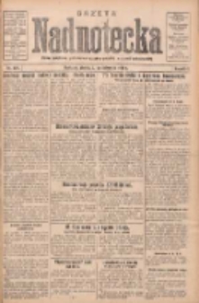 Gazeta Nadnotecka: pismo narodowe poświęcone sprawie polskiej na ziemi nadnoteckiej 1931.10.02 R.11 Nr227