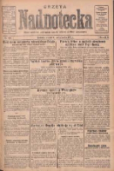 Gazeta Nadnotecka: pismo narodowe poświęcone sprawie polskiej na ziemi nadnoteckiej 1931.10.06 R.11 Nr230