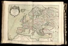 L'Europe divisee suivant l'estendue de ses Principaux Estats subdivises en leurs Principales Provinces. sur la Memoires les plus Nouueaux.
