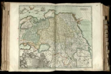 Generalis totius Imperii Moscovitici novissima Tabula magnam orbis terrarum partem a Polo Arctico usque ad mare Iaponicum et Chinae septentrionalis confinia exhibens cum via Czaricae nuper legationis ex urbe Moscua per universam Tartariam ad magnū Chinae Imperatorem ex conatibus