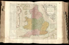 Le Royavme d'Angleterre divise en plusieurs Parties, subdiuisees en Comtez ou Shireries ou sont aussy remarquez les Royavmes uil y auoit autrefois