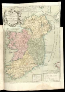 Le Royavme d'Irlande Divise en Provinces Subdiuisees en Comtez et en Baronies selon les Memoires du Sr. Pettyet Autres Corrige et augmente par le Sr. Tallemon.