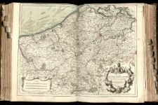 Carte du Le Comte de Flandre Dressee sur differens morceaux levez sur les lieux fixez par les observations Astronomiques