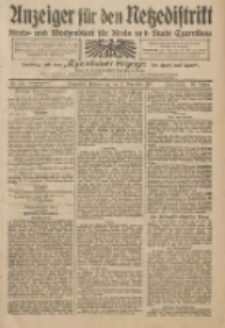 Anzeiger für den Netzedistrikt Kreis- und Wochenblatt für Kreis und Stadt Czarnikau 1911.11.02 Jg.59 Nr132