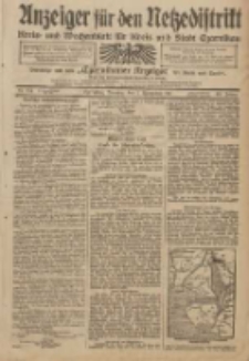 Anzeiger für den Netzedistrikt Kreis- und Wochenblatt für Kreis und Stadt Czarnikau 1911.11.07 Jg.59 Nr134