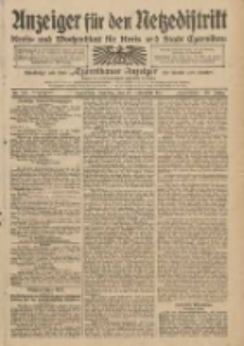 Anzeiger für den Netzedistrikt Kreis- und Wochenblatt für Kreis und Stadt Czarnikau 1911.11.28 Jg.59 Nr142